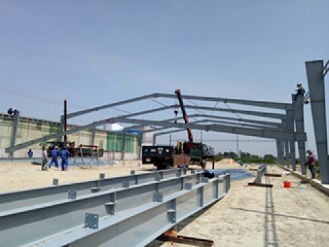 THIẾT KẾ THI CÔNG NHÀ XƯỞNG KHUNG THÉP TIỀN CHẾ GIÁ RẺ TẠI BÌNH THUẬN