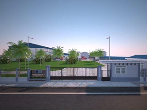 NHÀ THÉP TIỀN CHẾ NHÀ MÁY CHẾ BIẾN THỦY SẢN TRANS PACIFIC