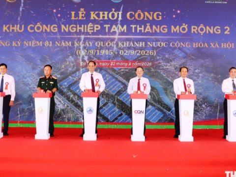 Khởi công khu công nghiệp 550 tỉ đồng mở ra quỹ đất mới phía nam Đà Nẵng